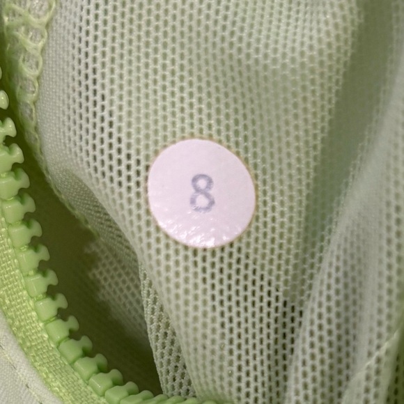 Lululemon Street To Studio Jacket Size 8 In Faded Zap Neon Lime Green - Picture 11 of 13
